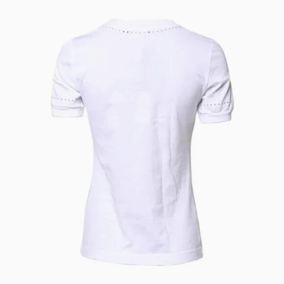 Dolce & Gabbana- Floral Logo Crew Neck T-shirt- size XS - Picture 2 of 16